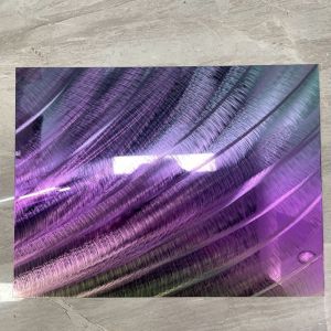 304 316 Art Pattern 3D Laser Finish Stainless Steel Decorative Sheet For