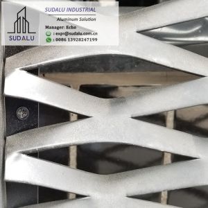 SUDALU Curtain Wall Exterior Aluminum Facade Metal Screen Panel