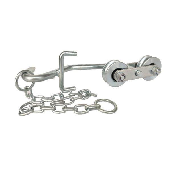 Banana Cableway Roller Sheaves And Wheels For Gate Zinc White Surface