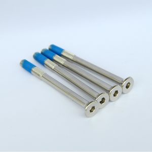 BS Self Locking Machine Screw M2x5 Chromium Gilded Nickelplated