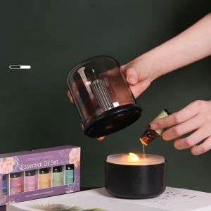 Home Office Use Candle Light Intelligent Humidifier 2022 Creative Gifts