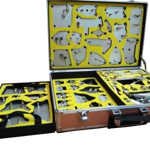 Silver ATF Adapter Kit Connector For ATF Machine 105 Models Easy To Use