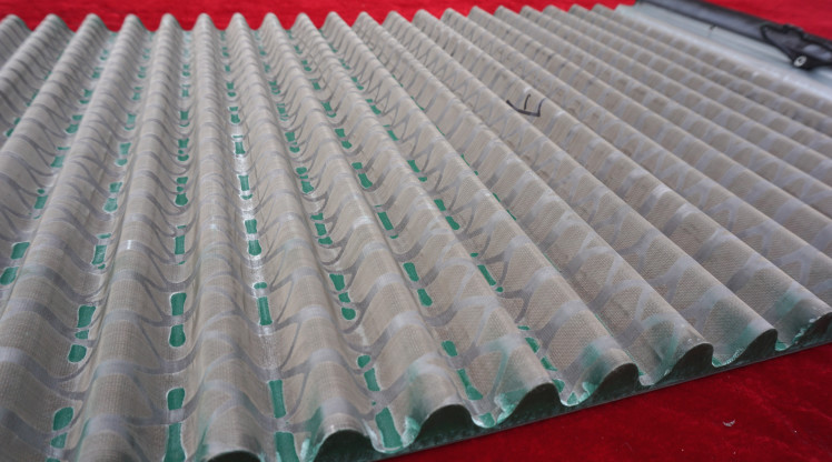 Quality PWP Hook Strip Flat Shale Shaker Screen API 40- 325 for sale