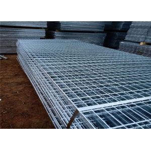 5x5mm Bar Non Treatment Serrated Steel Grating galvanized walkway grating