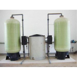 100L/Hour Water Softener Treatment Systems 75% Recovery Efficiency