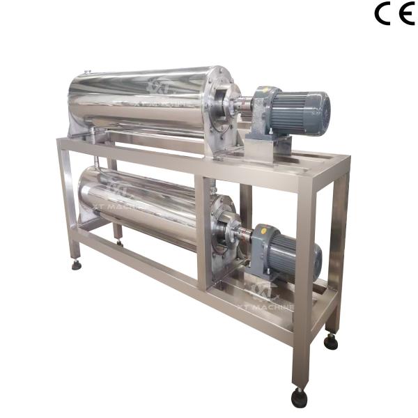 Buy 500kg/h Commercial Peanut Butter Heat Exchanger For Peanut Butter Cooler Cooling Equipment at wholesale prices