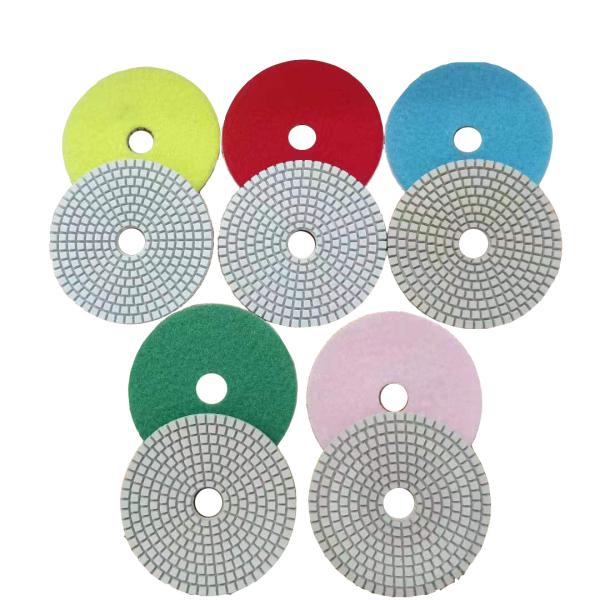 5 Step Dry Flexible Diamond Polishing Pads For Ceramic Quick Polishing
