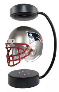 Quality 360 rotating magnetic levitation floating football helmet display ,hover helmet display stands for sale