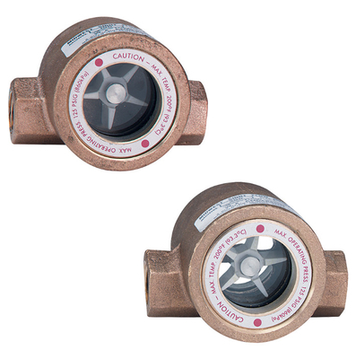 Dwyer SFI-100T Flow Indicator Transmitter Brass Construction