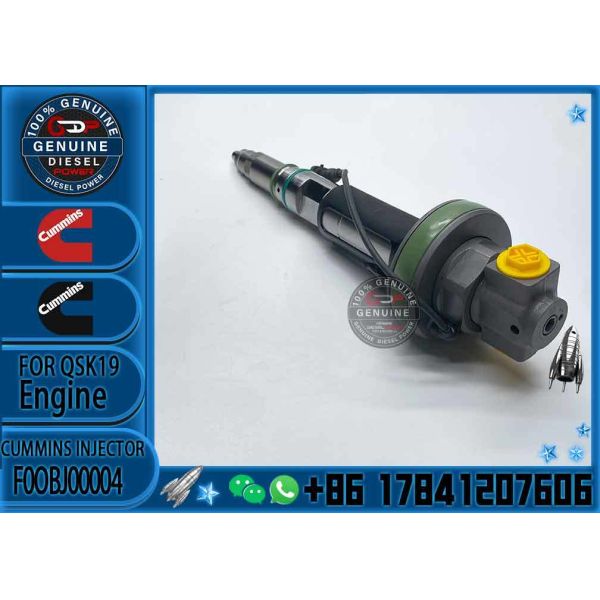 Diesel Truck Injector F00BJ10006 F0OBJ00004 Fuel Injectors Assembly F 00B J10 006 for Cummins Engine QSK19 QSK38 QSK50 QSK60