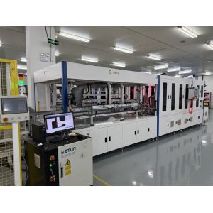 High Precision Laser Solar Panel Welding Machine With Air Consumption 3200L/Min