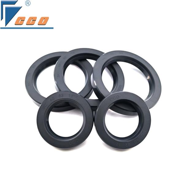 Industrial SC Oil Seal Rubber Wheel Hub Oil Seal Gray For Temperature Environmen
