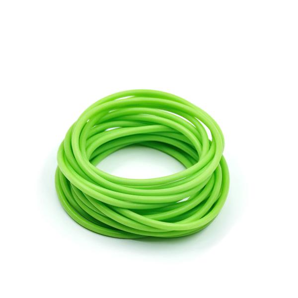 Green IRHD Rubber O Ring Seal 90 Shore NBR Oring Sulfur Cured