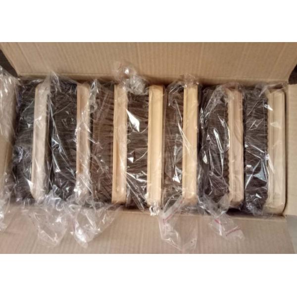 Horse Hair Brushes / Real Horsehair Shoe Brush With Long Wooden Handle for cleaning