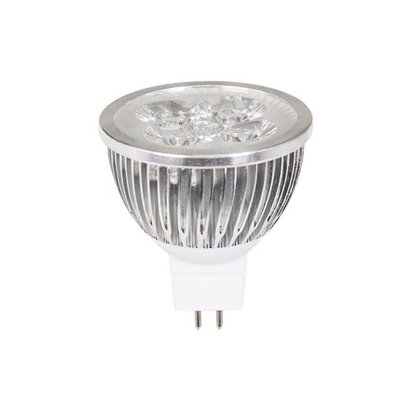 MR16 LED lamp, 4W, 3000K/4000K/6500K, 38 Degree, GU5.3, ALUMINUM COMPACT BODY,