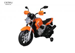 Quality Kids 4 Wheel Motorcycle Electric Ride On Motor Bike LED Lights And Music for sale