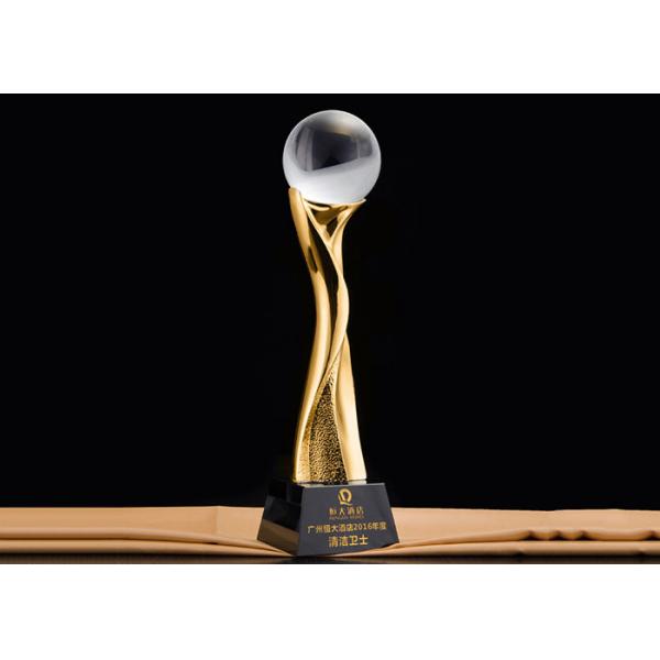 Buy Company Celebration Metal Trophy Cup With Silk Screen Printed Logo at wholesale prices