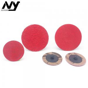 Quality Type R Roloc Polishing Discs 36 Grit 50mm Heavy Pressure Required Surface Colored for sale