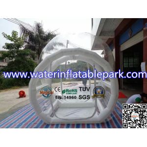 Clear Inflatable Bubble Tent For Camping / Inflatable Party Tent