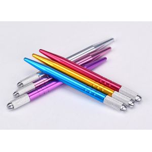 Red Blue Gold 16g Aluminum Microblading Makeup Pen