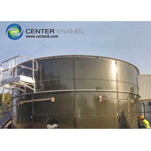 Quality Alkalinity Proof GFS Bolted Steel Leachate Storage Tanks for sale