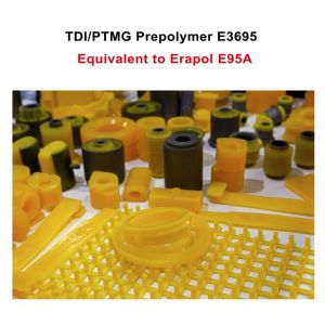 Quality TDI / PTMG Prepolymer E3695 Equivalent To Erapol E95A for sale