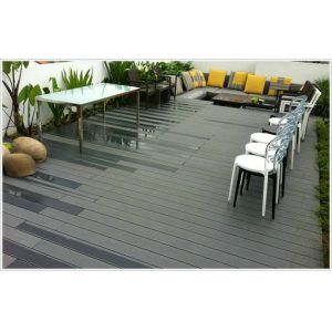 Quality Durable Engineered grey composite decking For storage container for sale