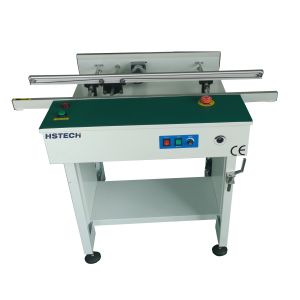 Front Operation Automatic PCB 600mm Length ESD Belt PCB Handling Conveyor