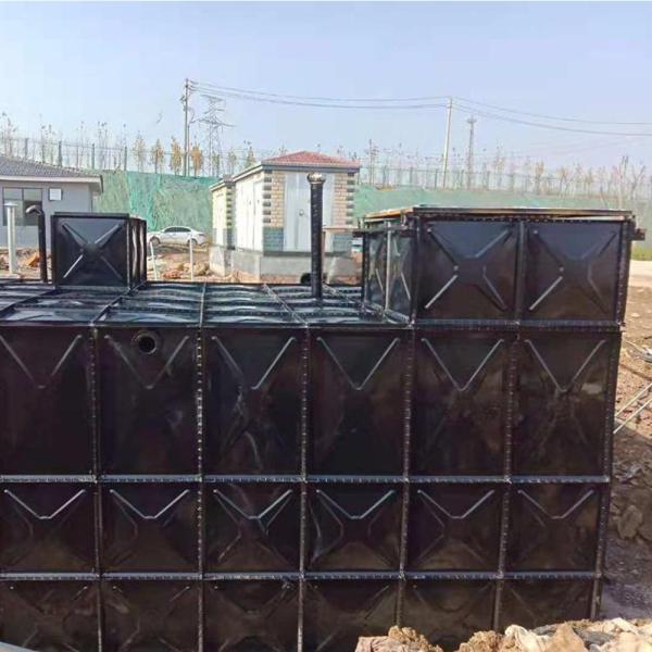 Buy Underground Square Water Storage Containers , 1 - 10000m3 Steel Panel Tanks at wholesale prices