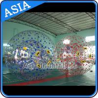 China Color Dots Inflatable Zorb Ball , Grass Zorb Ball , Inflatable Human Hamster Ball Customized for Kids and Adults for sale