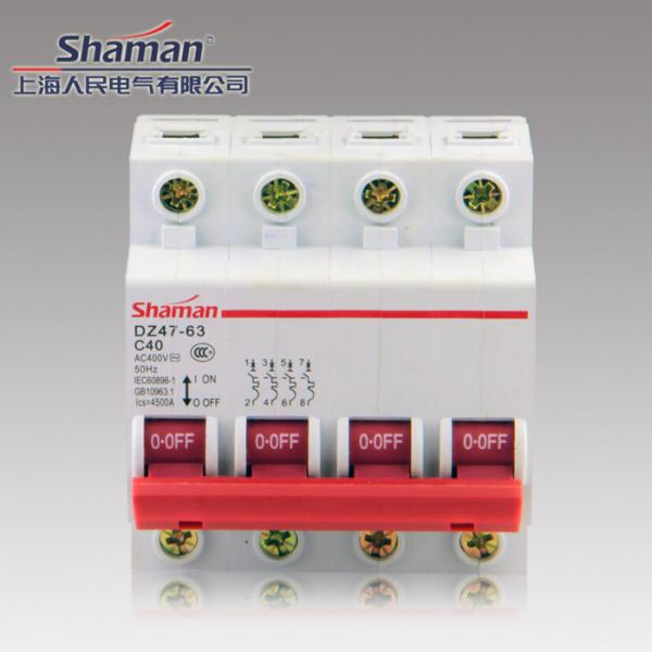 High quality good price DZ47-63-4P-40A Mini circuit breaker,murray circuit