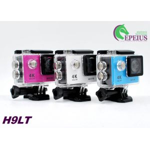 Video H9 LT 4k Ultra Hd Waterproof Action Camera Fish Eyes Lens Waterproof  30 Meters