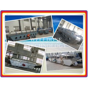 Explosion Resistance Vibration Fluid Bed Dryer H - 10000Kgs Loading Capacity