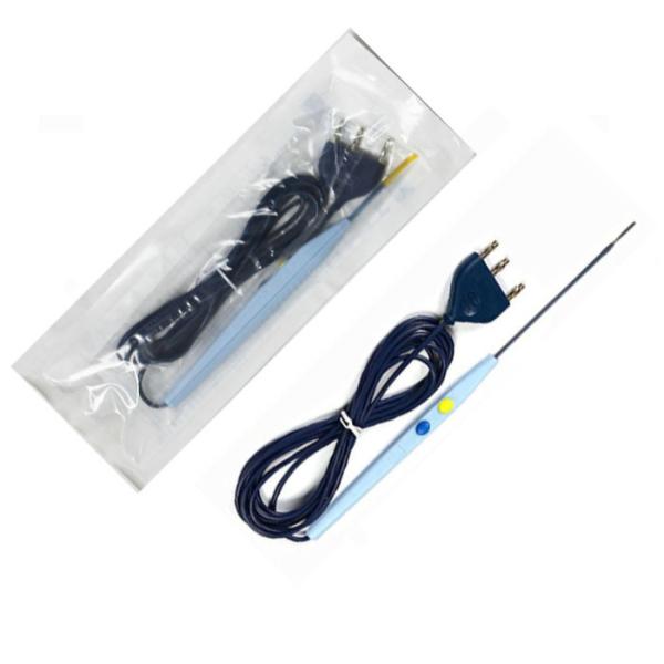 Buy Retractable Disposable Electrosurgical Hand Control Pencil With Silver Blade Tip at wholesale prices