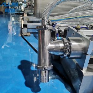 Stainless Steel Pneumatic Liquid Filling Machine Horizontal Automatic Bottle