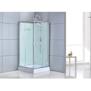 China 5mm Sliding Bathroom Shower Glass Enclosures 800x800x2150mm on sale