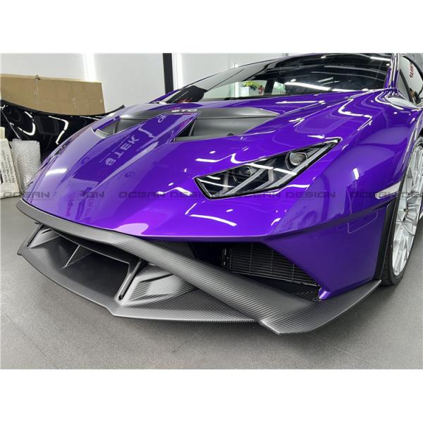Dry Carbon Fiber Carbon Fiber Body Kit for Lamborghini Huracan STO Huracan STO Upgrades OEM-style Front Shovel Diffuser Body Kit