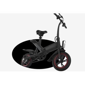 Lightest Electric Folding Bike , Electric Assist Bicycle High ebikebon Steel
