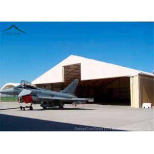Quality 30m * 50m Helicopter Hangar / Fire Resistant And Durable Large Tents for sale