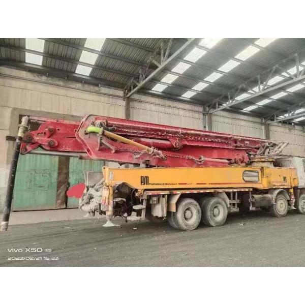 Best Selling Mounted Concrete Pump 2013 Putzmeister 56m for Concrete Construction
