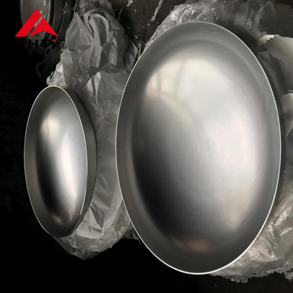 Buy Pressure Vessel GR12 Titanium Hemispherical Dish End OD 300mm at wholesale prices