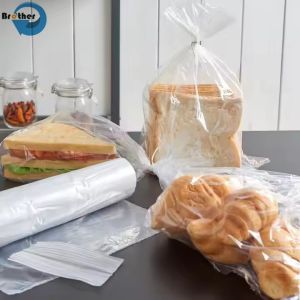 Custom Food Packaging Plastic Produce Bags on Roll