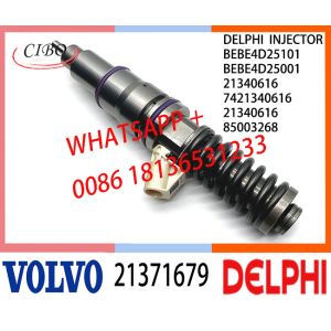 China Fuel Diesel Injector 21371679 BEBE4D25101 BEBE4D25001 21340616 85003268 E3.18 for VOL MD13 EURO 5 LOW POWER on sale