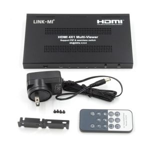 4k 4x1 HDMI Multi Viewer Video UHD Multiviewer Switching Seamless