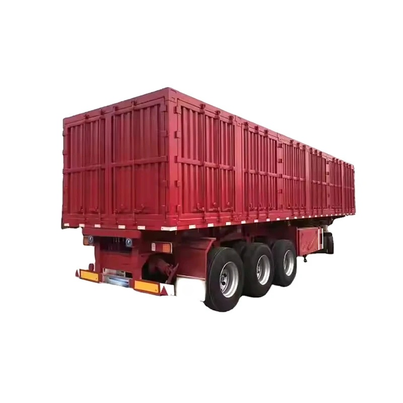 3-Axles Tipping Coal Mine Transportation Semi Trailer