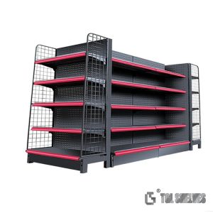 TGL Economic Supermarket Shelf Rack , Combinated Freely Grocery Shop Shelves For Shop