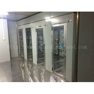 High Speed Clean Air Shower Unit Single / Double Door Intelligent Automatic