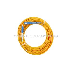 LC / SC CATV Fiber Optic Patch Cord Cable SM SX 15 Meter / Fiber Optic
