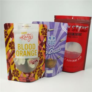 China Exit  Edibles Mylar Packaging Bag Gravure Printing on sale