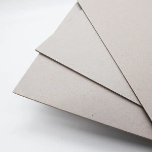 1500g Uncoated Grey Cardboard Paper Anti Curl Moisture Proof